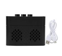 ricevitori stereo AROMA Amplificatore per chitarra Altoparlante ricaricabile Uscita stereo ApparecchiaturaAcusticoRicevitoreAcusticoAG-05(Nero)