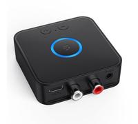 Ricevitori trasmettitore 6.0 compatibili con Bluetooth 2 in 1 Supporto per doppio dispositivo Adattatore audio multifunzione Design a doppia interfaccia TX/RX BT Box per aggiornamento audio TV e
