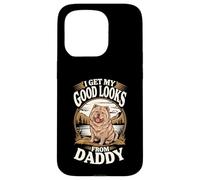 Ricevo il mio bell'aspetto da Daddy Chow Chow Puppy Dog Lover Custodia per iPhone 15 Pro