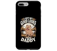 Ricevo il mio bell'aspetto da Daddy Chow Chow Puppy Dog Lover Custodia per iPhone 7 Plus/8 Plus