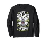 Ricevo Il Mio bell'aspetto da Daddy Scottish Terrier Dog Lover Maglia a Manica
