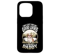Ricevo il mio bell'aspetto da Daddy Shih Tzu Puppy Dog Lover Custodia per iPhone 15 Pro