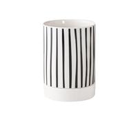 Rich Iron Portautensili da cucina Cucina da cucina scolapiatti caddy stabile in ceramica for bancone da piano cottura(Vertical Stripe)