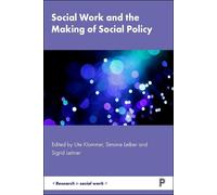 Rich Moth Social Work and the Making of Social Policy (Tascabile)