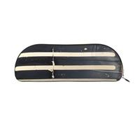Rich&Rabbit Classico Film Clapboard Stampa Nera Versatile Zipper Sacchetti Cosmetici Piccoli Accessori Piccole Parti Borse di Stoccaggio, Oro, Taglia unica