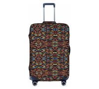 Rich&Rabbit Custodia protettiva per bagagli con scritta "I Love My Dog" (45,7-81,3 cm), bianco, L