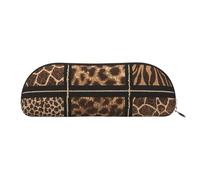 Rich&Rabbit Wild Zoo Print Versatile Zipper Pouch Cosmetici Piccoli Accessori Piccole Parti di Stoccaggio Borse, Oro, Taglia unica