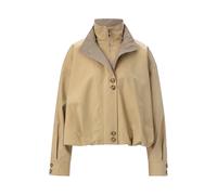 RICH & ROYAL - Blouson in cotone con dettaglio a quadri - - Jackets - Donna - Beige - M