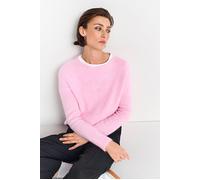 Rich & Royal Cozy Crew Neck Recycled Frozen Rose Taglia: S | Maglioni a maglia Outlet | Donna | Rosa