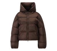 RICH & ROYAL - Giacca Puffer Oversize Corta Lucida - - Jackets - Donna - Marrone - S