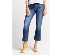 Rich & Royal Kick Flare Mid Satin Denim Denim Blue Taglia: W27L32 | Pantaloni larghi Outlet | Donna | Blu
