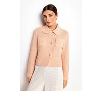 Rich & Royal Knittet Jacket Recycled Apricot Peach Taglia: XL | Giacche corte Outlet | Donna | Arancia