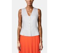 Rich & Royal Linen Vest Whisper White Taglia: 36 | Gilet Outlet | Donna | Bianco
