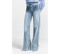 Rich & Royal Marlene Dark Blue Denim Organic Denim Blue Taglia: W30L32 | Jeans Outlet | Donna | Blu