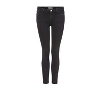 Rich & Royal Midi - Black Satin - Jean Denim Black Taglia: W26L32 | Pantaloni skinny Outlet | Donna | Nero