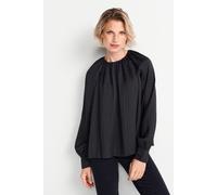 Rich & Royal Plissee Blouse Black Taglia: 38 | Magliette intime Outlet | Donna | Nero