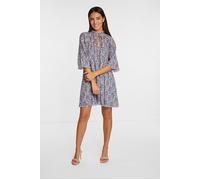 Rich & Royal Printed Plissee Dress Rose Quartz Taglia: 36 | Abiti Mini Outlet | Donna | Grigio