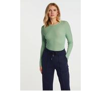 Rich & Royal Rib L Longsleeve Green Tea Taglia: M | Maglie a manica lunga Outlet | Donna | Verde