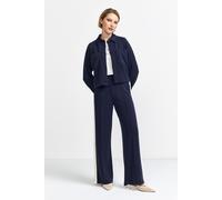 Rich & Royal Scuba Jacket Denim Look Midnight Blue Taglia: XL | Giacche corte Outlet | Donna | Blu