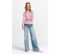 Rich & Royal Sparkle Striped Longsleeve Organic Raspberry Pink Taglia: XS | Maglie a manica lunga Outlet | Donna | Rosa
