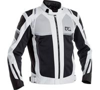 Richa Airstorm impermeabile Moto Tessile Giacca, nero-grigio, taglia L