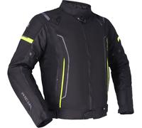 Richa Airstream 3 impermeabile Moto Tessile Giacca, nero-giallo, taglia L per maschi