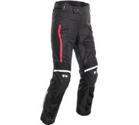 Richa Airvent Evo 2 impermeabile Pantaloni tessili da moto da donna, nero-bianco-rosso, taglia 4XL per donne
