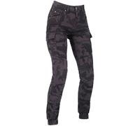 Richa Apache Camo Jeans da moto da donna, nero, taglia 40 per donne