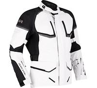 Richa Atlantic 2 Gore-Tex impermeabile Giacca tessile moto da donna, Grigio/nero chiaro, Taglia L