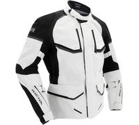 Richa Atlantic 2 Gore-Tex impermeabile Moto Tessile Giacca, Grigio/nero chiaro, Taglia 4XL