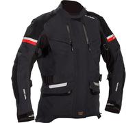 Richa Atlantic Gore-Tex Giacca tessile impermeabile per motociclette, nero, Taglia L