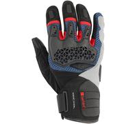 Richa Bogota Guanti da moto, nero/blu/rosso, Taglia 2XL