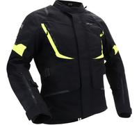 Richa Cyclone 2 Gore-Tex impermeabile Moto Tessile Giacca, nero/giallo, Taglia 4XL