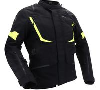 Richa Cyclone 2 Gore-Tex impermeabile Moto Tessile Giacca, nero-giallo, taglia 2XL