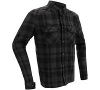 Richa Forest Camicia da moto, nero-grigio, taglia L