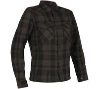 Richa Forest Camicia moto da donna, nero/grigio scuro, Taglia S