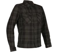 Richa Forest Camicia moto da donna, nero-grigio, taglia XL per donne