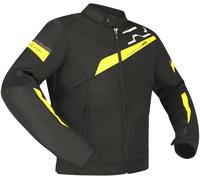 Richa Gotham 3 WP impermeabile Giacca tessile moto, nero-giallo, taglia S per maschi