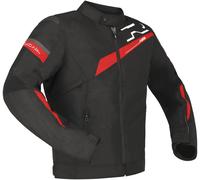 Richa Giacca tessile moto Gotham 3 WP impermeabile Nero-Rosso taglia S per maschi