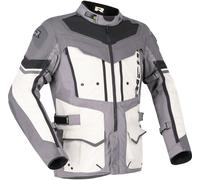 Richa Infinity 2 Adventure impermeabile Moto Tessile Giacca, grigio/nero, Taglia M