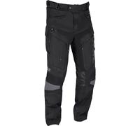 Richa Infinity 2 Adventure pantaloni tessili da moto impermeabili, nero, Taglia M corto