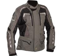 Richa Infinity 2 impermeabile Giacca tessile moto da donna, nero-marrone, taglia 5XL per donne