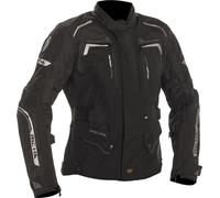 Richa Infinity 2 impermeabile Giacca tessile moto da donna, nero, taglia S per donne