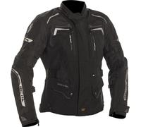 Richa Infinity 2 impermeabile Giacca tessile moto da donna, nero, Taglia XXL