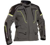 Richa Infinity 2 Pro Giacca tessile moto da donna, grigio/nero/giallo, Taglia 5XL