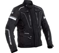 Richa Infinity 2 Pro Giacca tessile moto da donna, nero/bianco/grigio, Taglia L