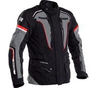 Richa Infinity 2 Pro Giacca tessile moto, nero/grigio/rosso, Taglia 4XL