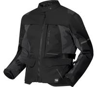 Richa Infinity 3 Adventure Giacca tessile da motocicletta impermeabile, nero, Taglia 6XL