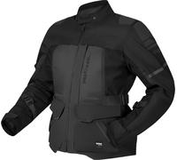 Richa Infinity 3 Adventure Giacca tessile impermeabile per motociclette, nero, Taglia M