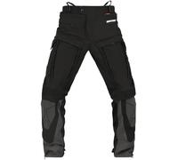 Richa Infinity 3 Adventure Pantaloni tessili impermeabili per motociclette, nero, taglia L per maschi